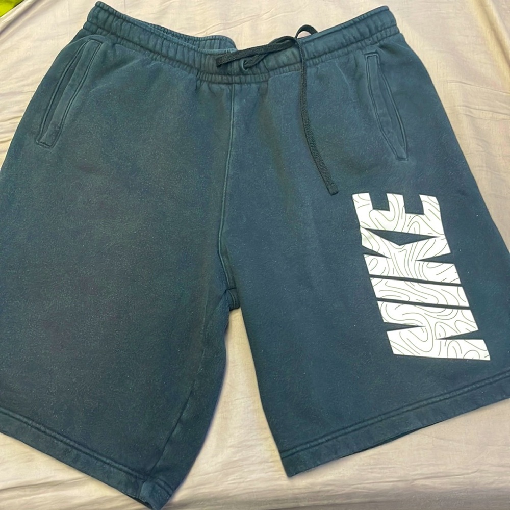 Black in color Nike shorts rarely worn